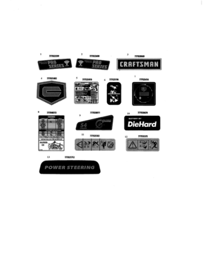Part Location Diagram of 777D22599 MTD Decal