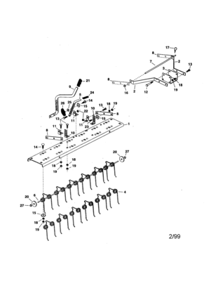 Part Location Diagram of 47306 Craftsman Control rod
