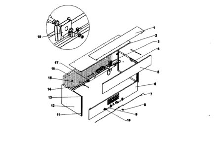 Tool Chest Diagram and Parts List for 706452740  Craftsman Tool Stand & Cart