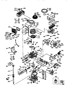 Engine 71,143  143.971002 Diagram and Parts List for 143971002  Craftsman Engine