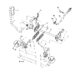 Lift assembly Diagram and Parts List for 96042022000  Craftsman Lawn Tractor
