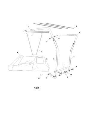 Part Location Diagram of 25040 Craftsman Spring clip