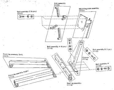Unit Parts Diagram and Parts List for 328120070  Craftsman Miscellaneous