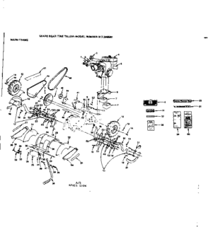 Part Location Diagram of 5014J Craftsman Wheel.8x2.5.