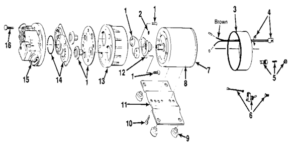 Pump Assembly Diagram and Parts List for 471261370  Craftsman Pressure Washer