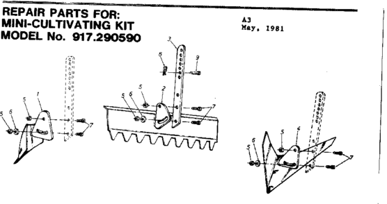 Part Location Diagram of 590P Craftsman Nut, 8-pack