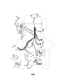 Diagram Diagram and Parts List for 917275761 Type 0 Craftsman Lawn Tractor