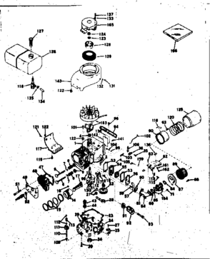 Part Location Diagram of 32874 Craftsman Fuel tank