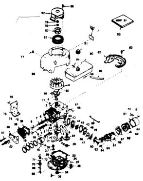 Part Location Diagram of 30669L Craftsman /gvnr shaft