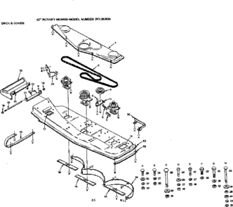 Part Location Diagram of 9593R Craftsman Decal