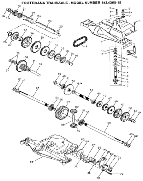 Part Location Diagram of 105933X Craftsman Gear