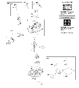 Camshaft/crankshaft/cylinder/gasket set/sump Diagram and Parts List for CMXGWAS021025  Craftsman Pressure Washer