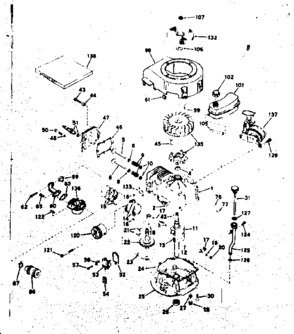 Part Location Diagram of 33209 Craftsman Cyl head