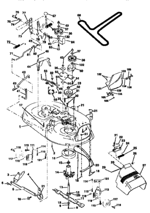 Part Location Diagram of 10071000 Craftsman Lock washer