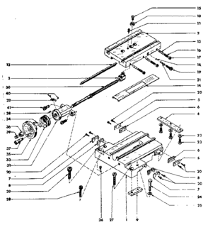 Part Location Diagram of B2A-000-180 Craftsman Gib