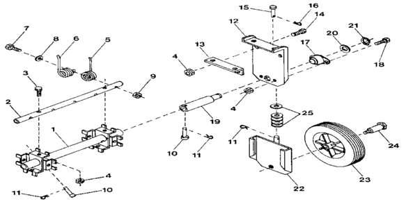 Part Location Diagram of 20106 Generac Harness, Cont Panel