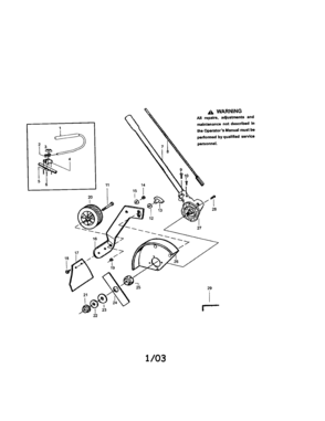 Part Location Diagram of 71-85719 Craftsman Edger blade, 2-pack