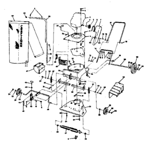Replacement Parts Diagram and Parts List for 113797830  Craftsman Filters & Accessories