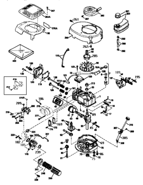 Part Location Diagram of 36791 Craftsman Shroud