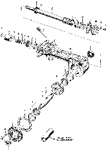 Part Location Diagram of 1026-A Craftsman Shaft
