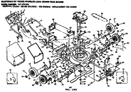 Part Location Diagram of 65053 Craftsman Woodruff key, 2-pack