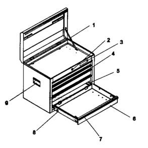 Part Location Diagram of 12833 Ridgid CABLE,C13ICSB 5/16X35