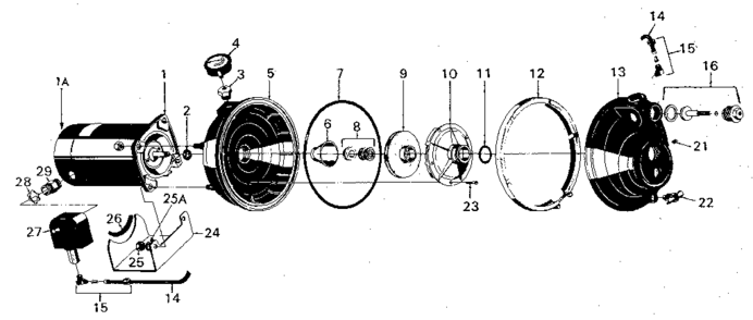 Part Location Diagram of U43-11ZP Craftsman Flat washer, 8-pack