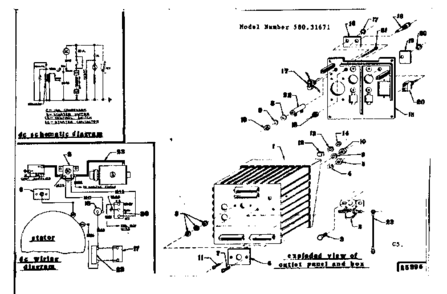 Part Location Diagram of 25813-A Craftsman Outlet box front