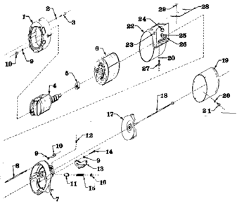 Part Location Diagram of 23175 Craftsman Hex bolt, 5-pack