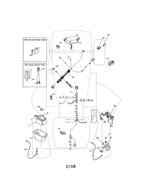 Electrical Diagram and Parts List for 917986330  Craftsman Lawn Tractor