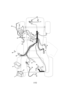 Diagram Diagram and Parts List for 917272058 Type 0 Craftsman Lawn Tractor