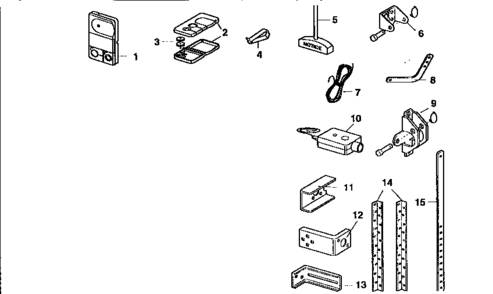 Part Location Diagram of 41A4437-5 Craftsman Hardware bag