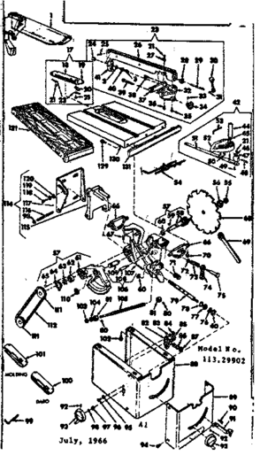 Part Location Diagram of 448633 Craftsman Thread-cutting screw
