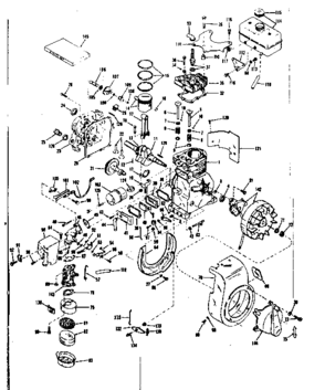 Part Location Diagram of 30844 Craftsman Cylinder assembly