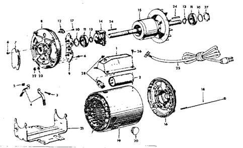 Part Location Diagram of 37163 Tecumseh Governor Spring