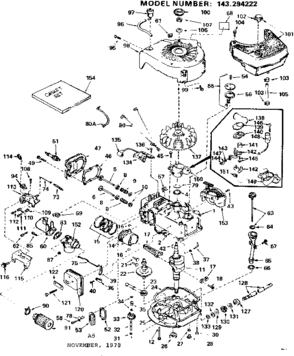 Part Location Diagram of BS-799863 MTD TANK-FUEL