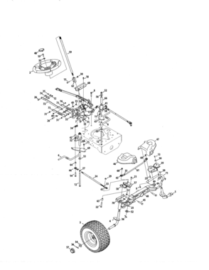 Part Location Diagram of 931-3020 MTD Cap