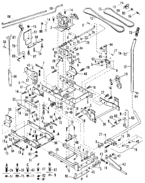 Part Location Diagram of 16171 Craftsman Bracket