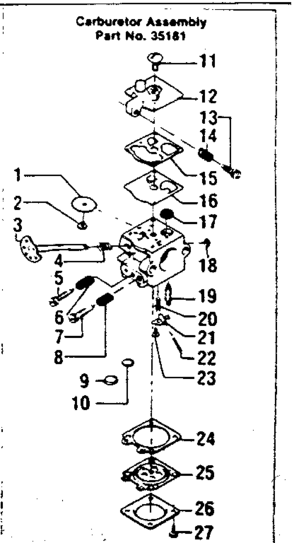 Part Location Diagram of 26550 Craftsman Decal