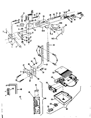 Part Location Diagram of 1A13 Craftsman Chnnl select