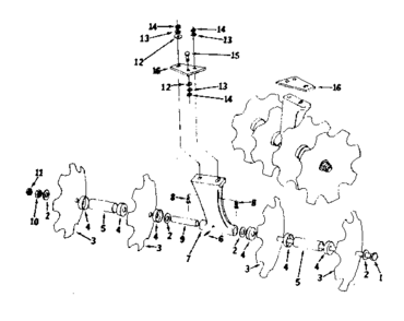 Part Location Diagram of STD541075 Craftsman Nut, 3/4-10 unc