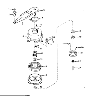 No-pull Starter No. 590378 Diagram and Parts List for 143164162  Craftsman Engine