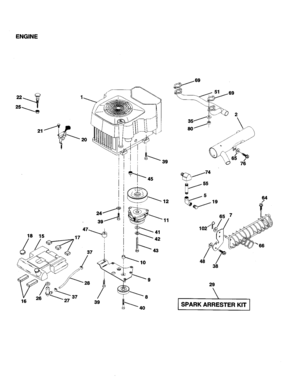 Part Location Diagram of 164067 Craftsman Thread Control