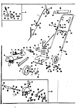 Part Location Diagram of 20999 Generac ADAPTOR ENG. SHAFT