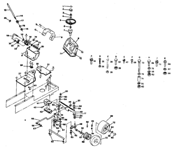 Part Location Diagram of 105653X Craftsman Spindle