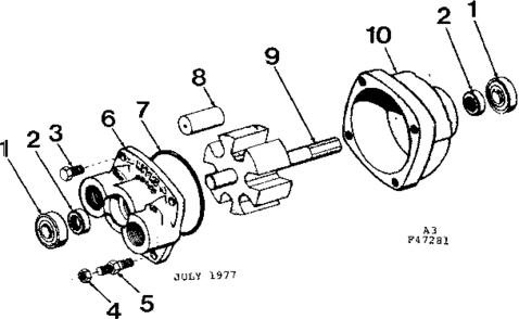 Part Location Diagram of 5034048 Craftsman Stud bolt