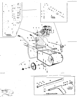 Part Location Diagram of 58D16 Craftsman (h) oil cover