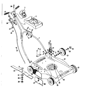 Part Location Diagram of 55517 Generac D-C Alternator Mounting Bracket