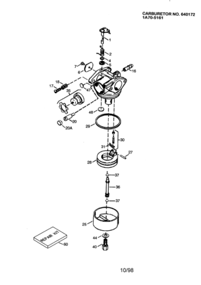 Part Location Diagram of 36045A Tecumseh Trimmer Primer Bulb/Retainer Ring