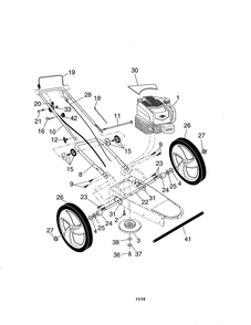 Diagram Diagram and Parts List for 917776740 Type 0 Craftsman Trimmer